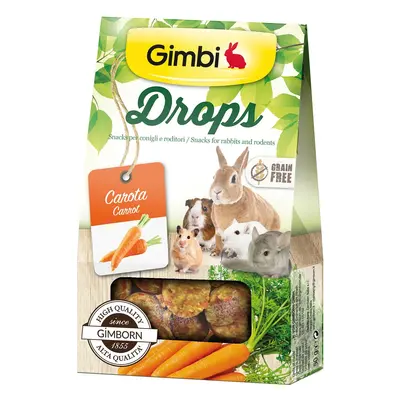 Gimbi Drops Snack s mrkví g