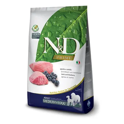 N&D Prime Dog Adult Medium & Maxi Lamb & Blueberry 2,5 kg