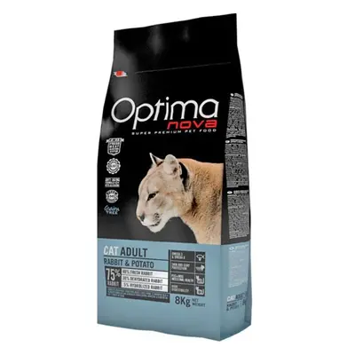 Visán Optimanova Cat Adult Rabbit & Potato kg