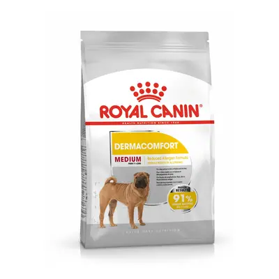 Royal Canin Medium Dermacomfort - granule pro dospělé psy středních plemen se sklonem k podráždě