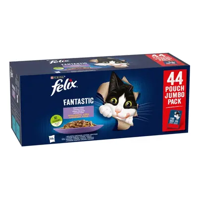 Felix Fantastic domácí výběr pro kočky v aspiku x (44 x g)