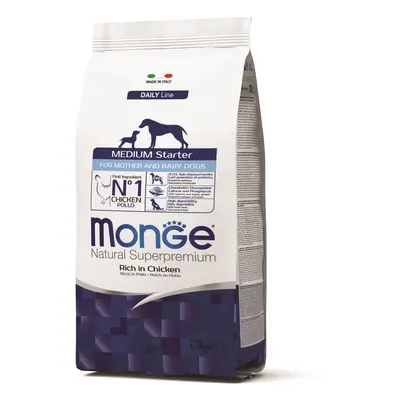 Monge Daily Line Medium Starter suché krmivo pro psy - kuřecí 1,5 kg