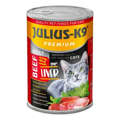 Julius-K9 Adult - Beef & Liver konzerva pro kočky x g