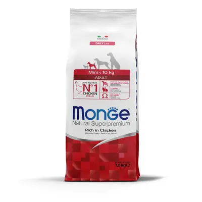 Monge Daily Line Mini Adult suché krmivo pro psy - kuřecí 7,5 kg