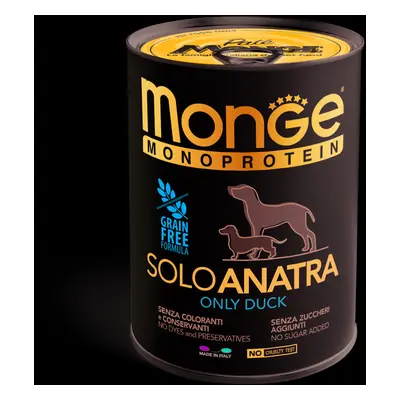 Monge Dog Monoprotein paté - kachní g