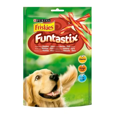 Friskies Dog Funtastix s příchutí slaniny a sýra g