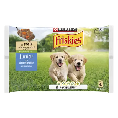 Friskies Vitafit Junior Multipack krmivo pro psy v omáčce x g