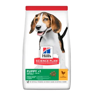 Hill's Science Plan Puppy Medium krmivo pro psy kg