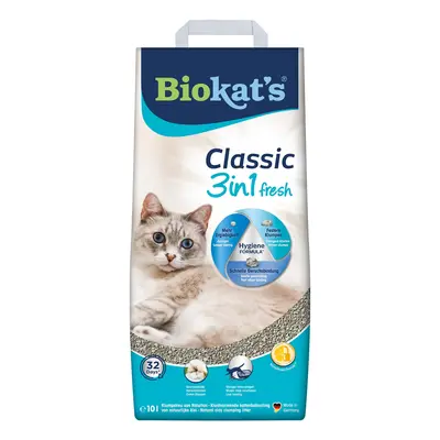 Biokat's Classic Fresh 3in1 Cotton Blossom stelivo pro kočky l