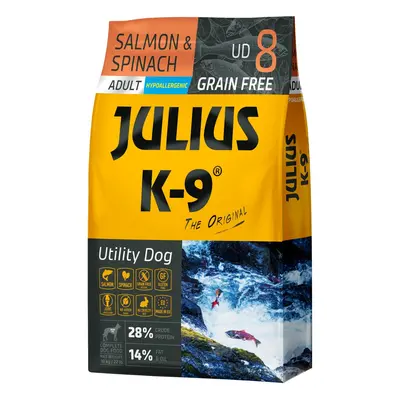 Julius K-9 Grain Free Adult Utility Dog - Salmon & Spinach kg (311258)