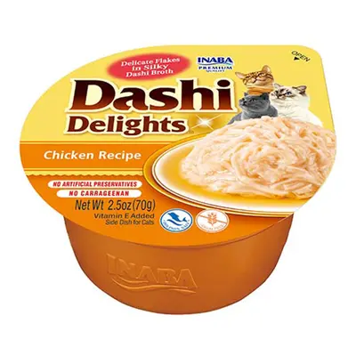 Inaba Cat Dashi Delights mokré krmivo pro kočky - kuře x g