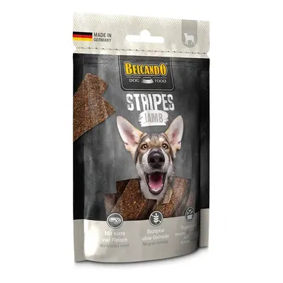 Belcando Stripes Snack - jehněčí plátky g