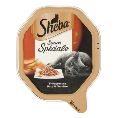 Sheba Sauce Spéciale v hliníkové misce, krůtí guláš a zelenina x g