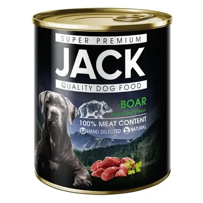 Jack Super Premium psí konzerva - 100% zvěřina g