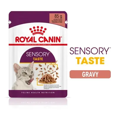 Royal Canin Sensory Taste - vlhké krmivo v omáčce pro dospělé kočky x g