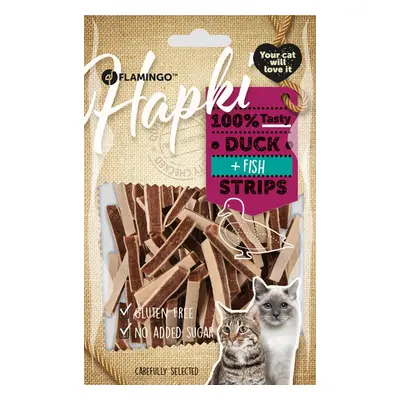 Flamingo Snacks Hapki Strips krmivo pro kočky g