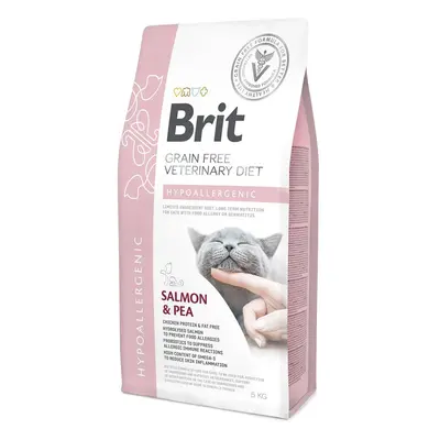 Brit Veterinary Diet Hypoallergenic suché krmivo pro kočky 0,4 kg