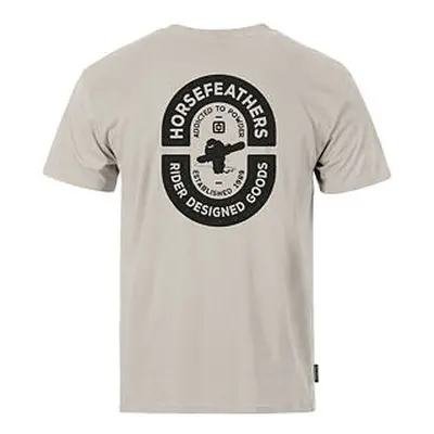 HORSEFEATHERS Triko Powder Badge II - cement GRAY