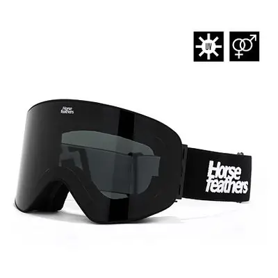 HORSEFEATHERS Snowboardové brýle Edmond - black/smoke BLACK