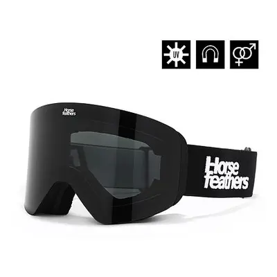 HORSEFEATHERS Snowboardové brýle Colt - black/smoke BLACK