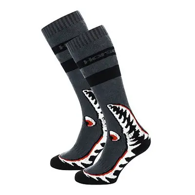 HORSEFEATHERS Snowboardové ponožky Shark - gray GRAY