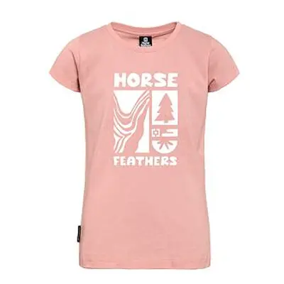 HORSEFEATHERS Dětské triko Ibis - dusty pink PINK