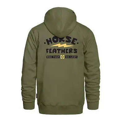 HORSEFEATHERS Mikina Ignite - loden green GREEN