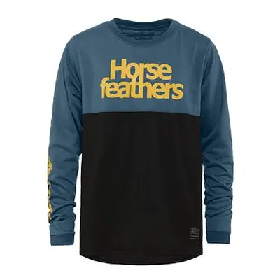 HORSEFEATHERS Dětské bike triko Fury LS - stellar BLUE