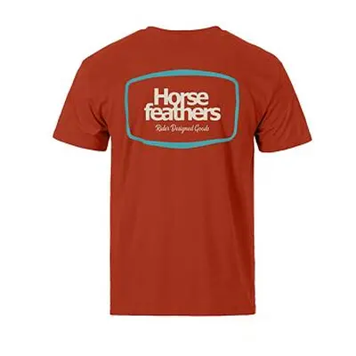 HORSEFEATHERS Triko Bronco - orange rust ORANGE