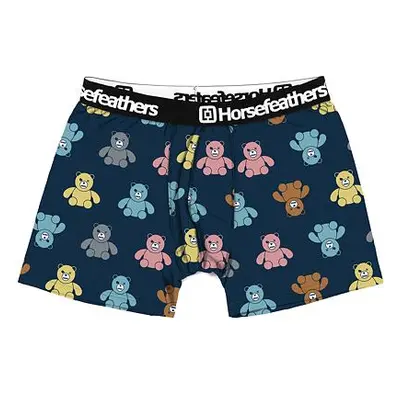 HORSEFEATHERS Boxerky Sidney - teddy bears BLUE