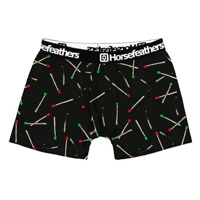 HORSEFEATHERS Boxerky Sidney - matches BLACK