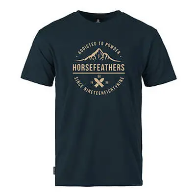 HORSEFEATHERS Triko ATP Emblem - pond BLUE