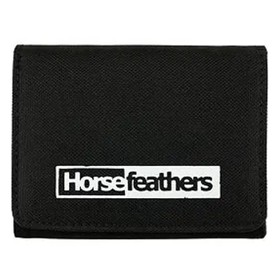 HORSEFEATHERS Peněženka Des - black BLACK