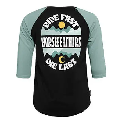 HORSEFEATHERS Top Ain - black/blue haze BLACK