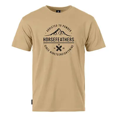 HORSEFEATHERS Triko ATP Emblem - mojave BEIGE