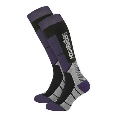 HORSEFEATHERS Snowboardové ponožky Totia Thermolite - grape BLACK