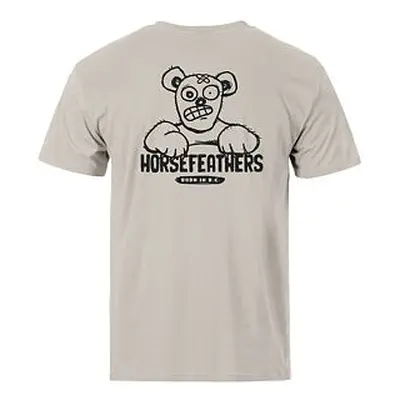 HORSEFEATHERS Triko Teddy - cement GRAY