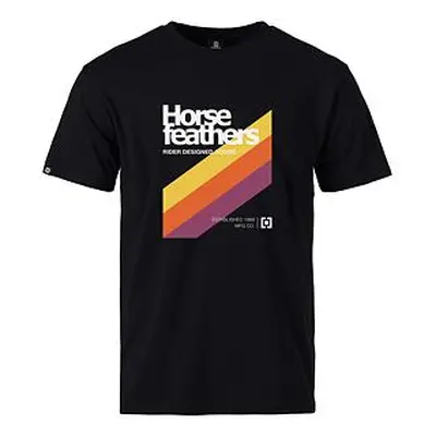 HORSEFEATHERS Triko VHS - black BLACK