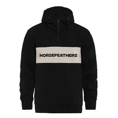 HORSEFEATHERS Mikina Fulton - black BLACK