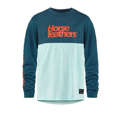 HORSEFEATHERS Dětské bike triko Fury LS - sail blue BLUE