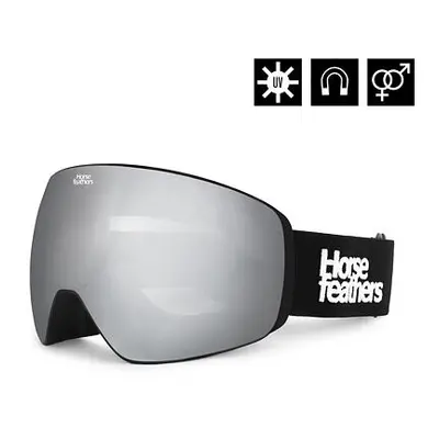 HORSEFEATHERS Snowboardové brýle Scout - black/mirror silver BLACK