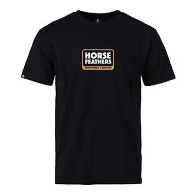 HORSEFEATHERS Triko Millennium - black BLACK