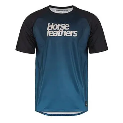 HORSEFEATHERS Bike dres Quantum - ink fade out BLUE