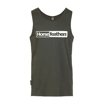 HORSEFEATHERS Tílko Block Tank - grape leaf GREEN