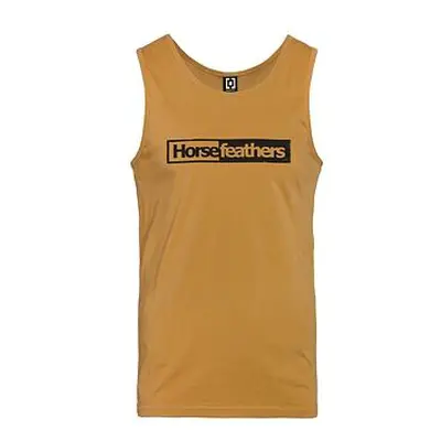 HORSEFEATHERS Tílko Block Tank - spruce yellow YELLOW