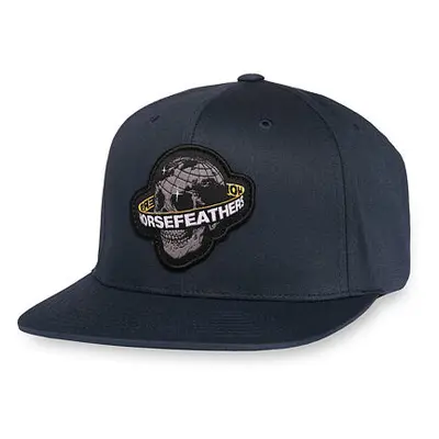 HORSEFEATHERS Kšiltovka Skull - navy BLUE