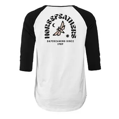 HORSEFEATHERS Top Kirby - white/black WHITE