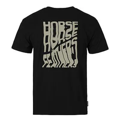 HORSEFEATHERS Triko Xerox - black BLACK