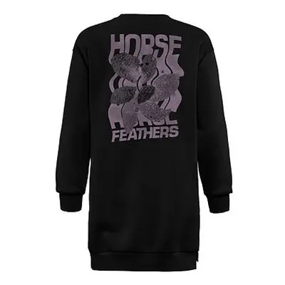 HORSEFEATHERS Mikina Qiana - black BLACK