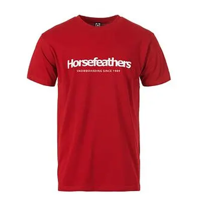 HORSEFEATHERS Triko Quarter - true red RED